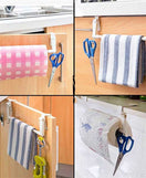 Towel Holder - Tissue Holder - Hanging Bathroom Toilet Roll Paper Holder