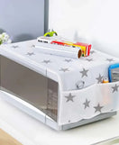 Microwave Dust Safe Cover With Pockets