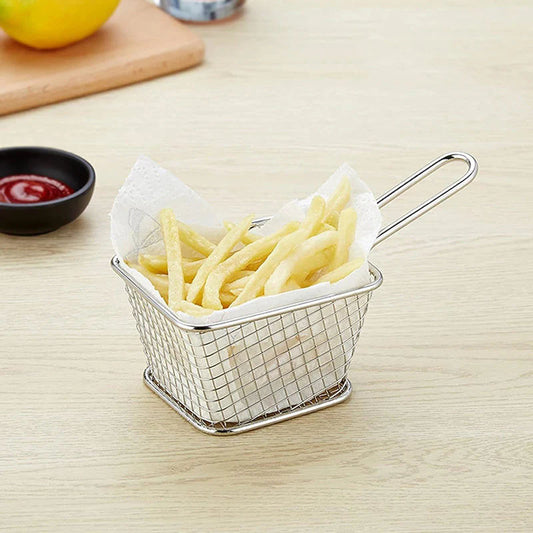 Mini Fry Basket Stainless Steel