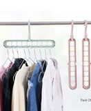 Multi Slot Hanger Closet Organizing Hanger