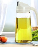 Oil Bottle Dispenser With Auto Flip Cap 630ml