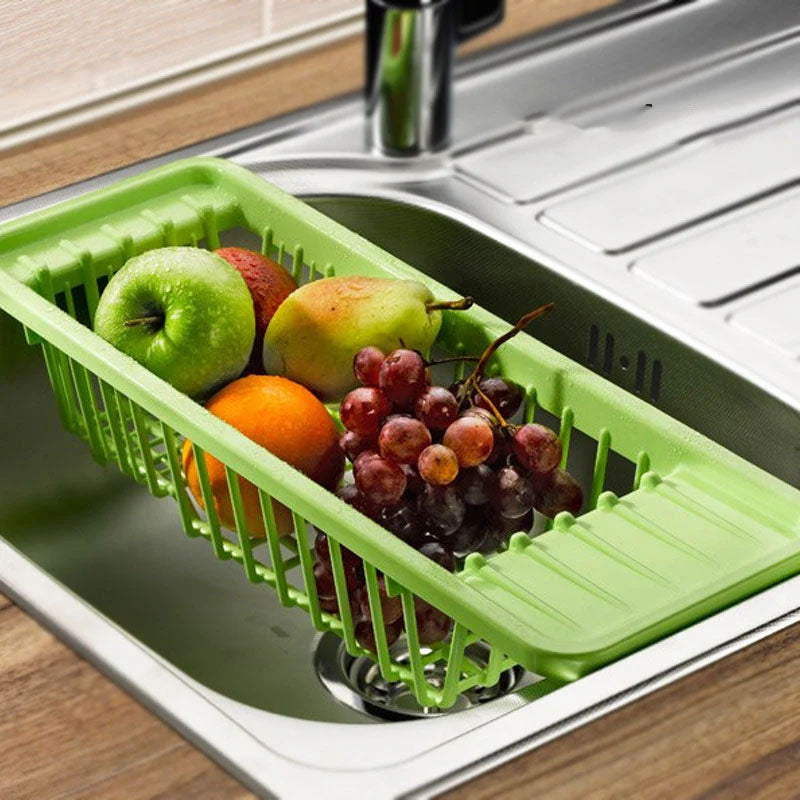 Over The Sink Dish Drainer Basket