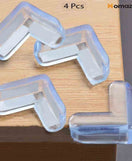 4 Pcs Silicone Table Corner Edge Protector Covers