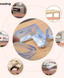 4 Pcs Silicone Table Corner Edge Protector Covers