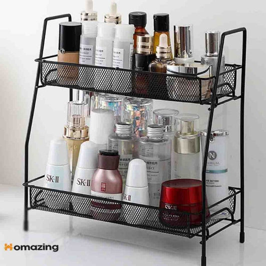 2 Layer Multi Purpose Iron Organizer Shelf