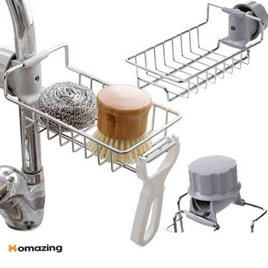 Sink Caddy Organizer Stainless Steel