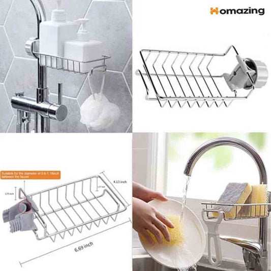 Sink Caddy Organizer Stainless Steel