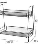 2 Layer Multi Purpose Iron Organizer Shelf