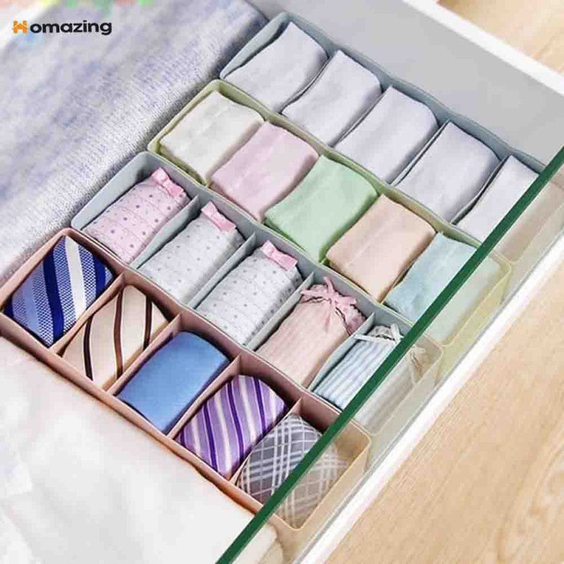 Drawer Socks Organizer 5 Partition