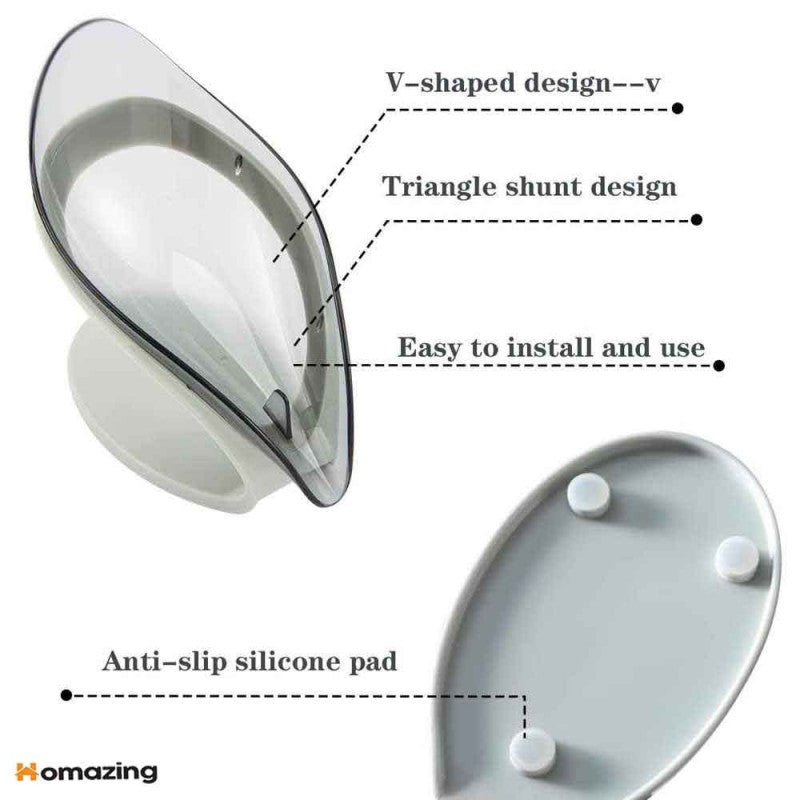 New Style Leaf Shaped Soap Dish