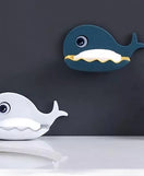 Little Whale Shapes Soap Dish Wall Mounted