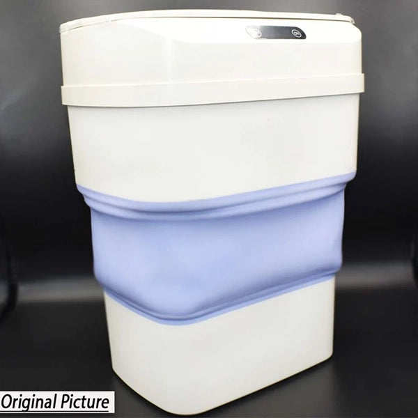 Smart Sensor Folding Trash Can Dustbin