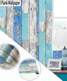 Wood Plank Wallpaper  Self-Adhesive