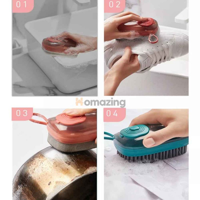 2 In 1 Multifunctional Cleaning Brush