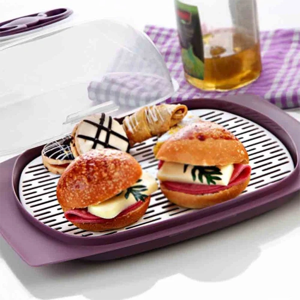 Multipurpose Food Safe Storage Tray With Lid