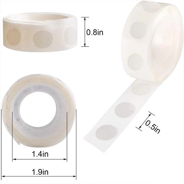 Multi-Use Glue Dots Removable Sticker 1 Roll