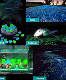 Magical Luminous Glowing Stones Pack Of 100pcs