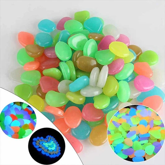 Magical Luminous Glowing Stones Pack Of 100pcs