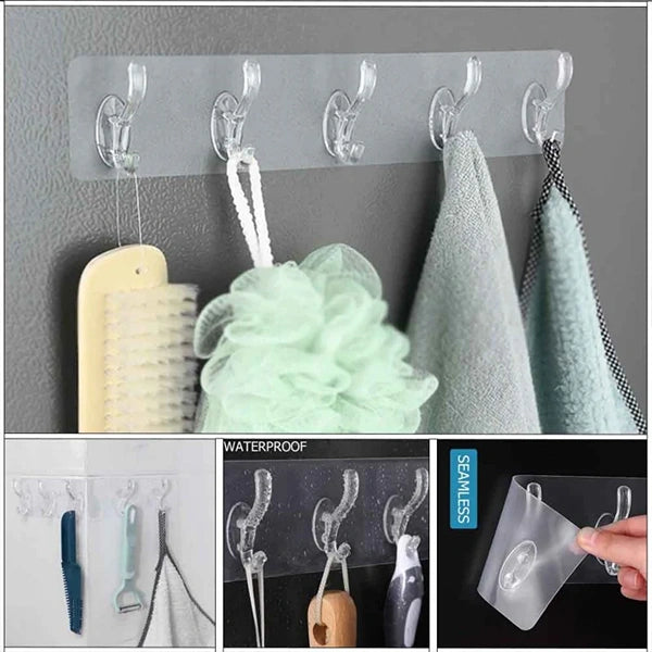 Transparent Wall Hooks For Hanging