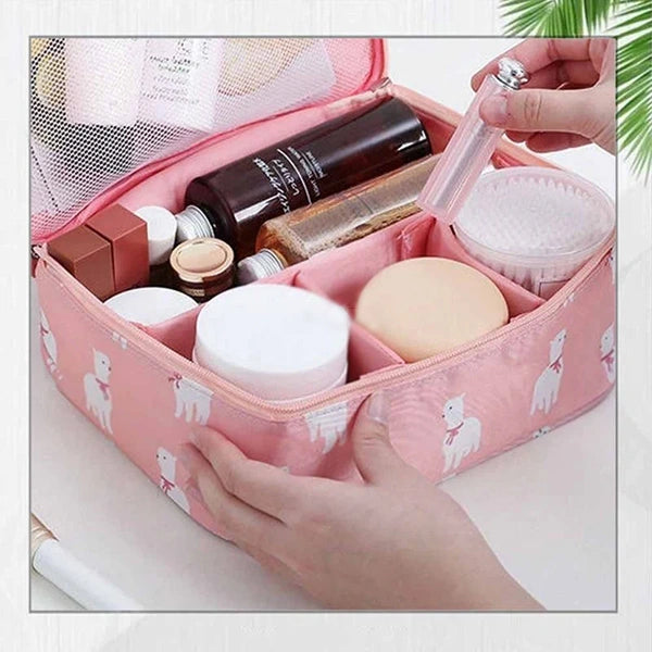 Cosmetic Toiletry Storage Bag Printed