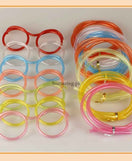 Creative Eyeglasses Straw Drinking