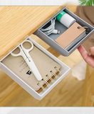 Self-Stick Storage Tray Under Desk