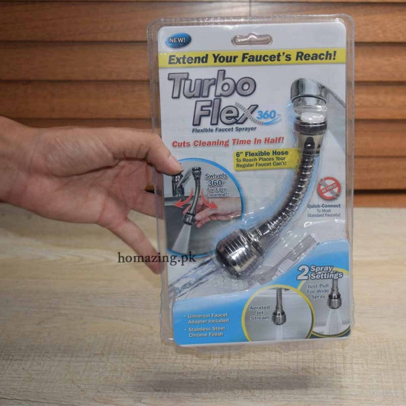 Turbo Flex Faucet Steel