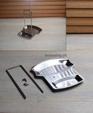 Lid And Spoon Stand Holder Stainless Steel