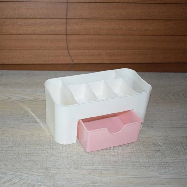 Mini Cosmetic Organizer With Drawer