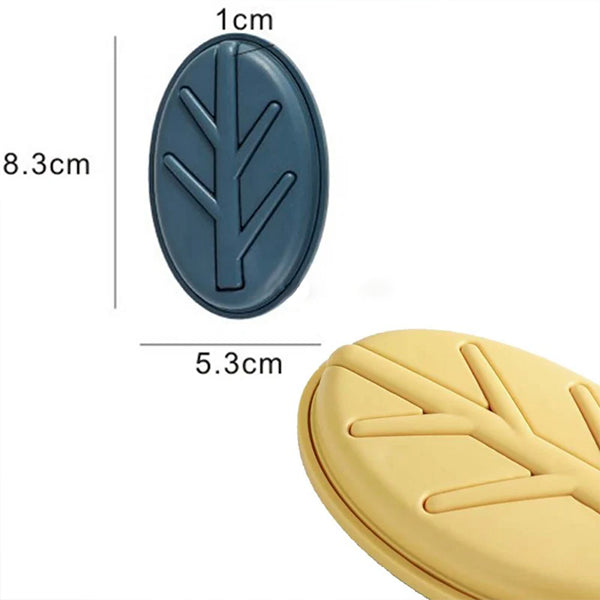 Foldable Jewelry Hook Leaf Shape Pack of 2