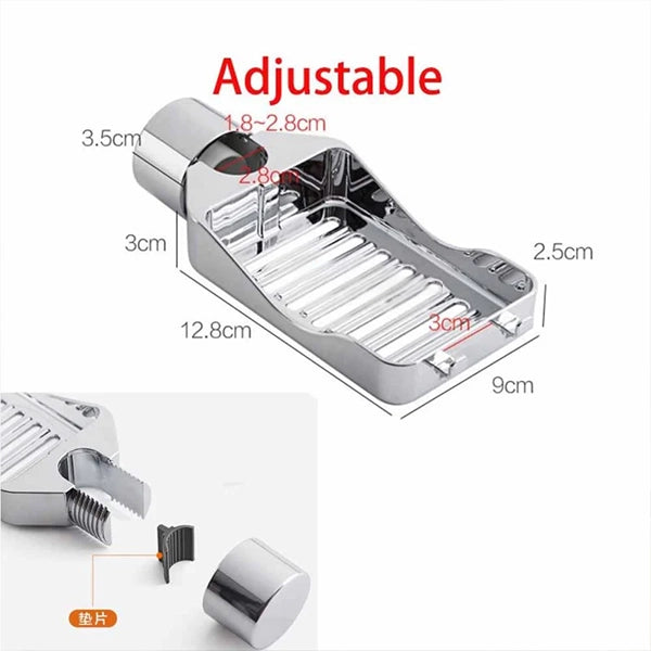 Sink Faucet Storage Rack Stainless Steel