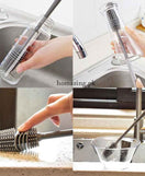 Silicone Bottle Cleaning Brush With Long Handle