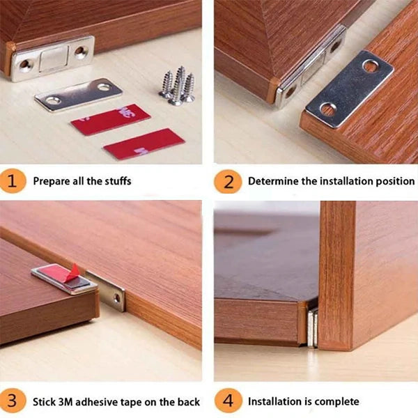 Hidden Door Closer Magnetic