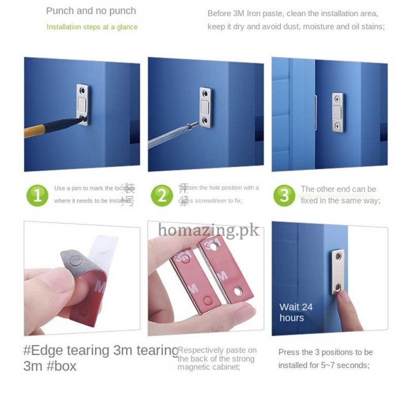 Hidden Door Closer Magnetic