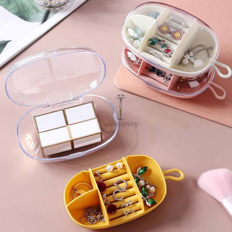 Portable Travel Mini Jewelry Box