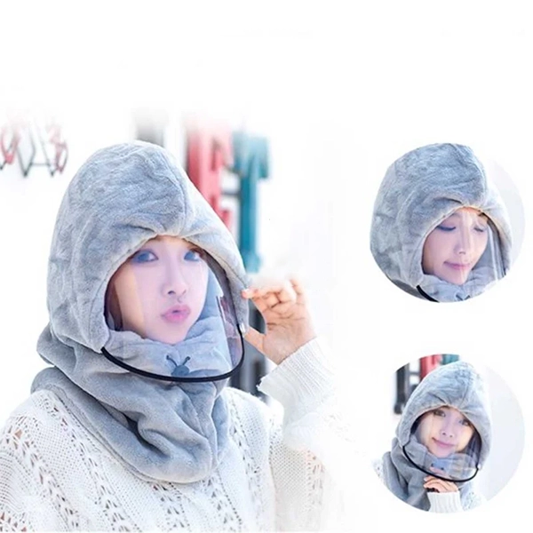 Cute Winter Hedging Face Mask Cap