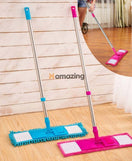 Flat Microfiber Squeeze Mop With Long Handle