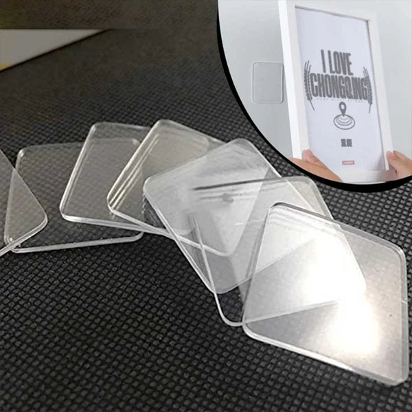 Double-Sided Transparent Sticky Pack Of 10Pcs