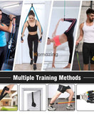11Pcs Fitness Resistance Bands Set