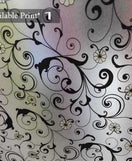 Window Glass Wallpaper Sticker Florals Fancy Pattern