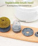 Soap Dispensing Palm Brush