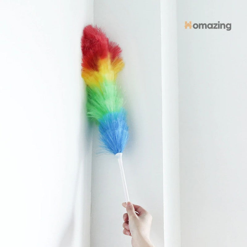 Soft Cleaning Duster With Plastic Handle