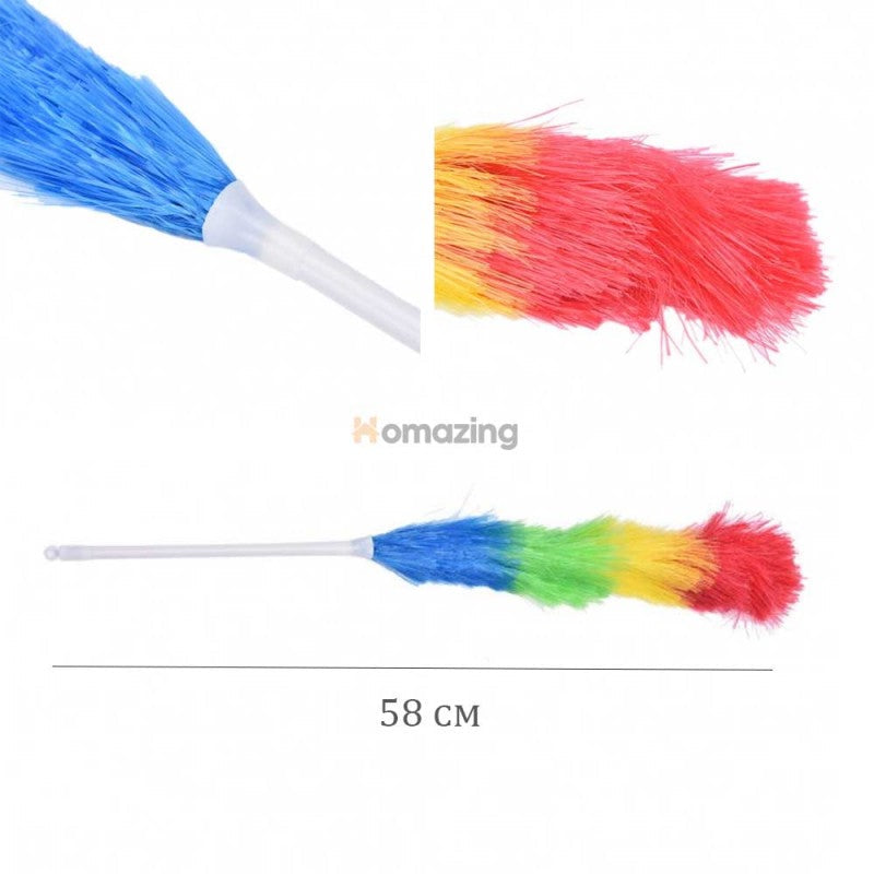 Soft Cleaning Duster With Plastic Handle