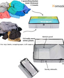 Under Bed Clothes Blanket Storage Organizer Foldable Premium