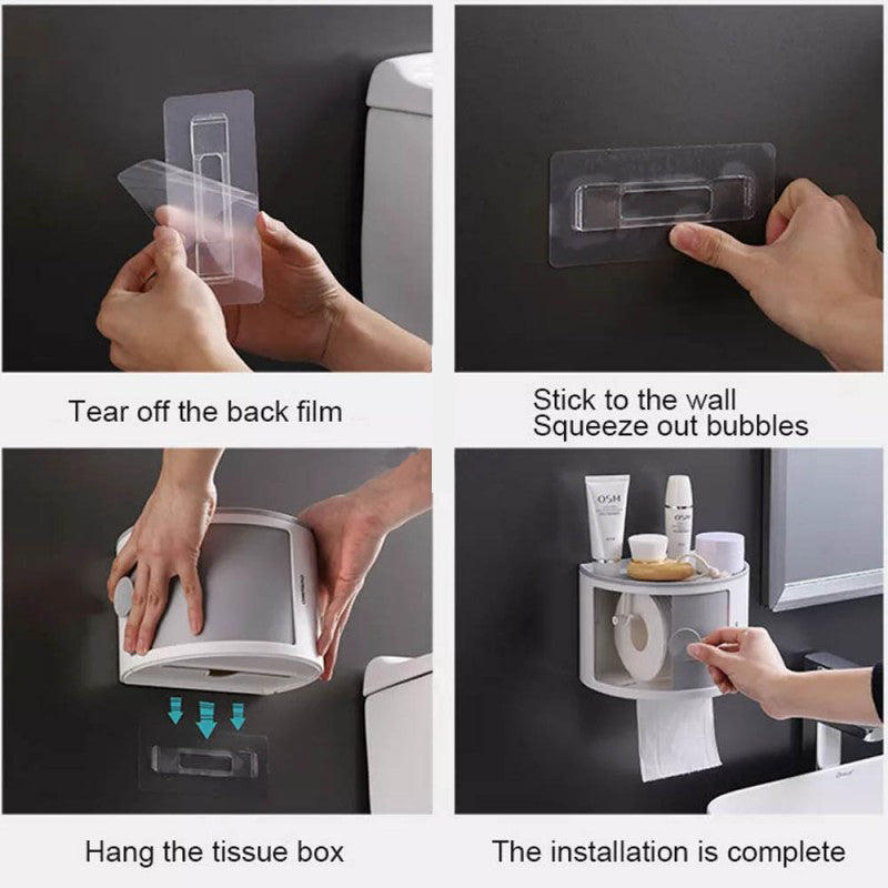 3Pcs Corner Shelf Organizer Wall Mounted