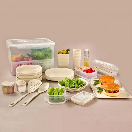 High Quality Dinner Picnic Set (60 Pieces)