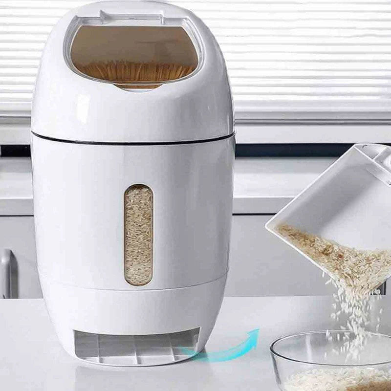 Rice Storage Dispenser - 10 KG Capacity