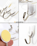 6Pcs Magic Sticky Hooks