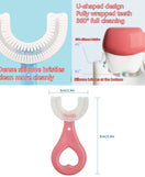 Silicone Baby Toothbrush U Shaped 360 Degree