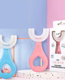 Silicone Baby Toothbrush U Shaped 360 Degree